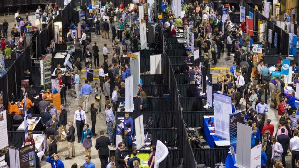 Pinnacle Bank Arena Career Fair UNL STEM